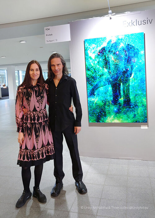 Nabiha & Thom Unity Art on Singulart