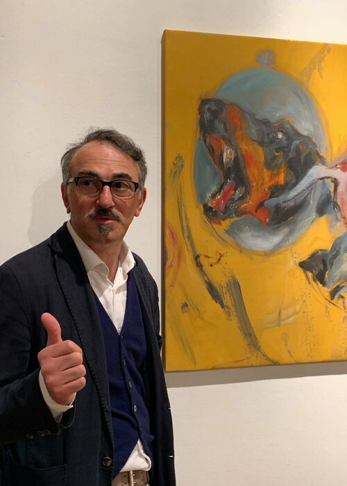 Grand Piano by Guela Patiachvili (2016) Painting Oil on Canvas