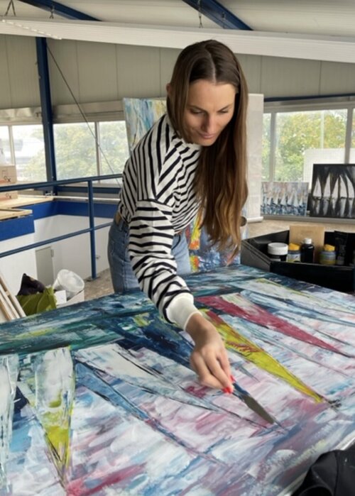 Olya Jonas en Singulart