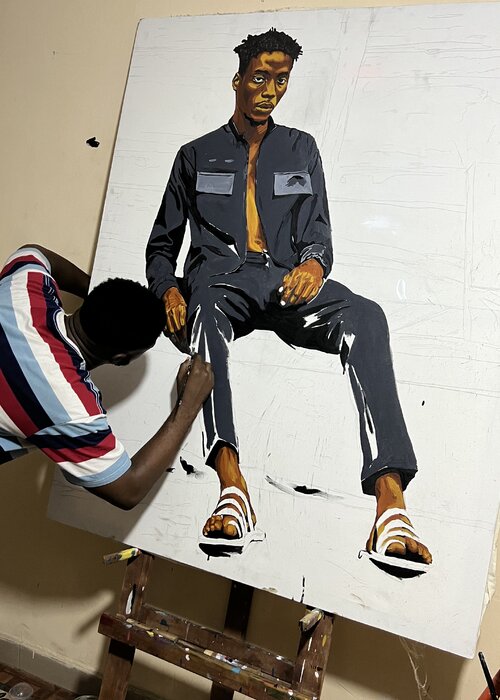 Emmanuel Akolo on Singulart