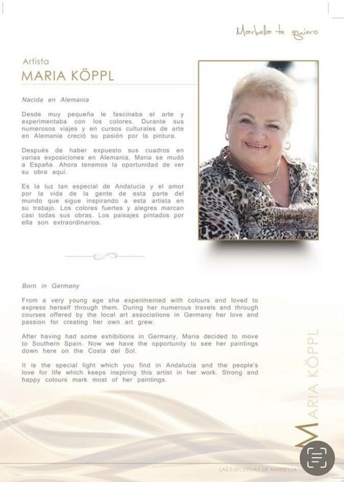 Maria Köppl su Singulart