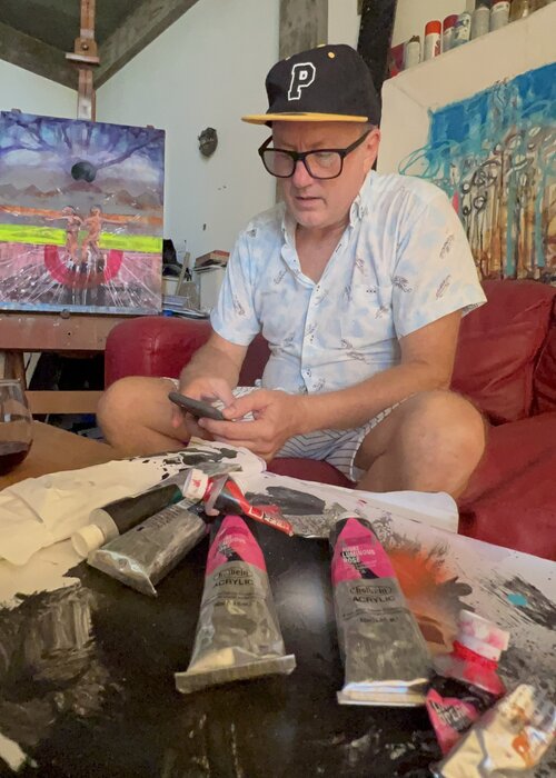 PJ Riley sur Singulart