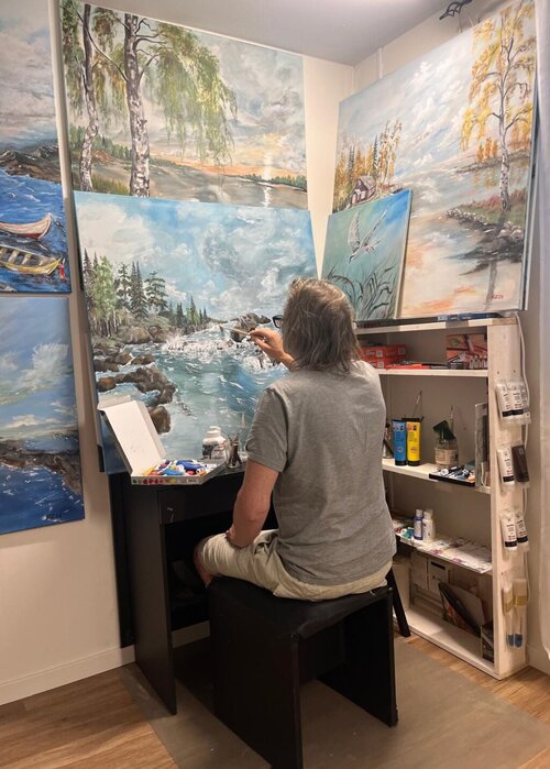 Robertas Zabitis op Singulart