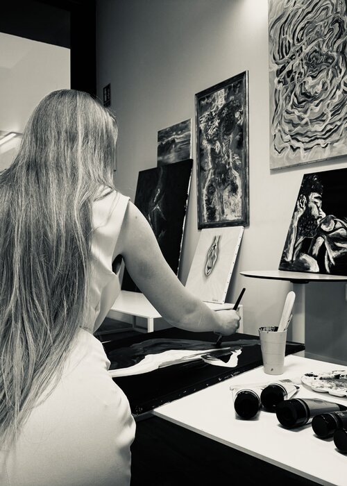 Yevheniia Lytovchenko su Singulart