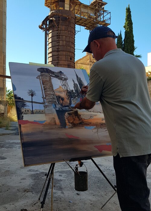 PUERTO DE MAZARRON di Juan Pedro Linares Montes (2022): Pittura a ...