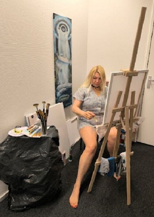 Olha Hranevska sur Singulart