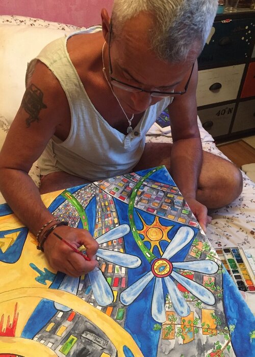 Hassan Zanoune sur Singulart