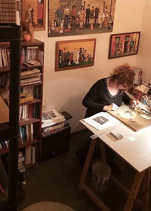 VALERIE CYMBALISTA op Singulart