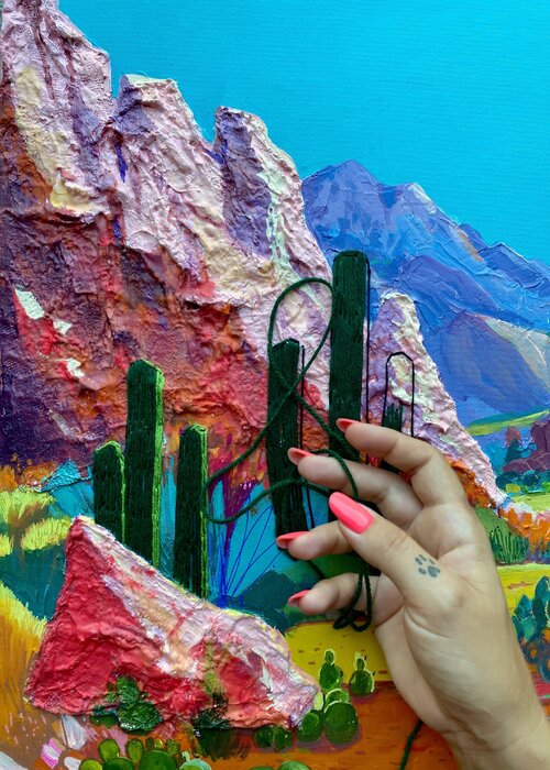 Anastasia Mamoshina auf Singulart