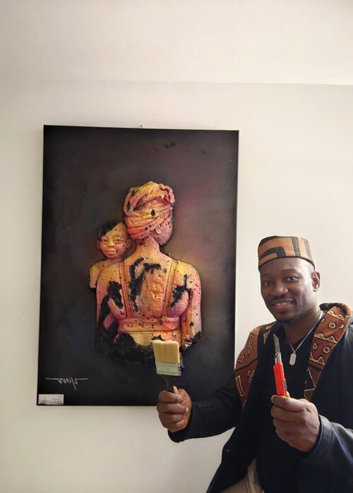 YAVO LANDRY KOMENAN op Singulart