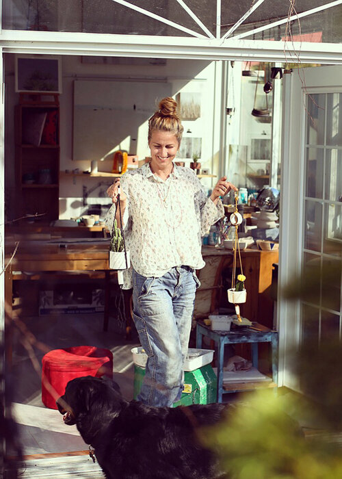 Brigitte Theriault op Singulart