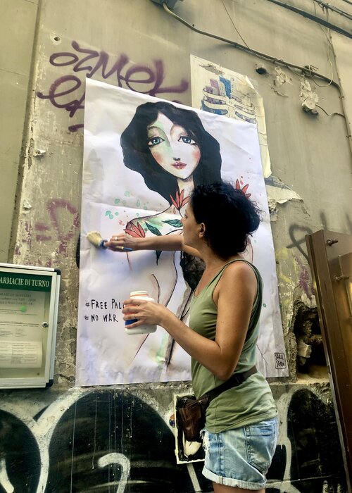 Sara Sgrò auf Singulart
