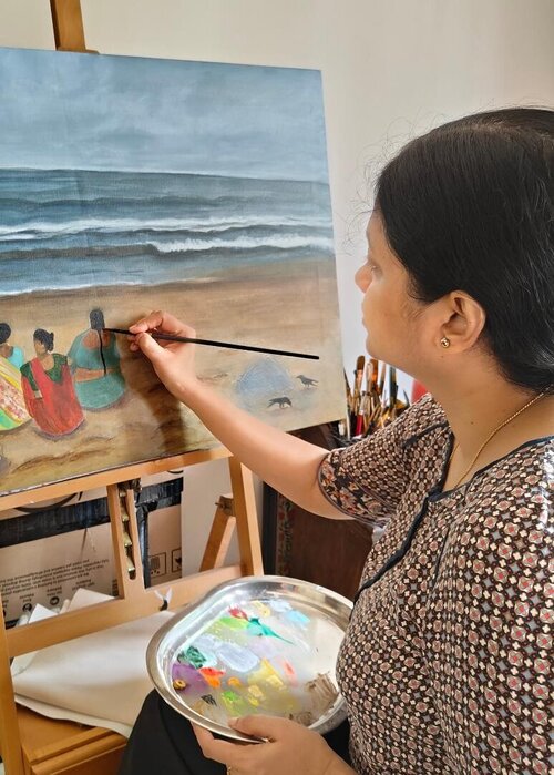 Shaiba Rajesh en Singulart