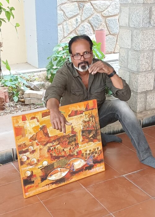 Richard Anbudurai op Singulart
