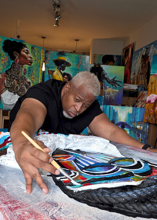 Dion Jay Pollard en Singulart