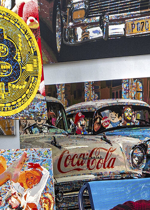El Pop surrealista Ortega op Singulart