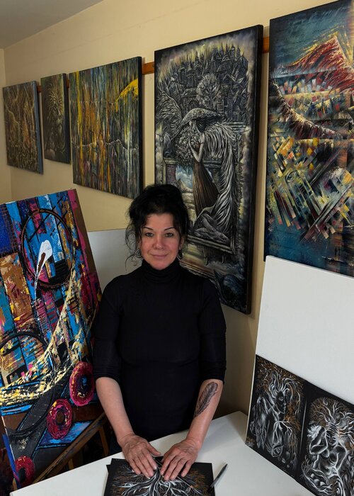 Olena Brzhosniovska su Singulart