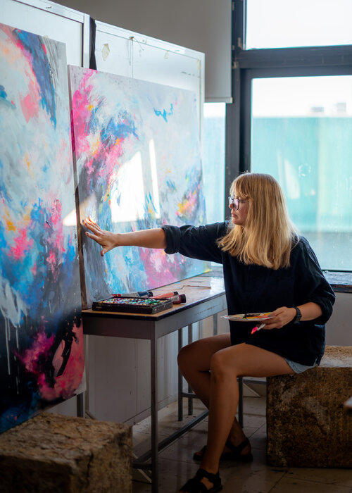 Nataliia Chebarkova auf Singulart