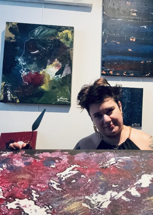 Laura Buruiana auf Singulart