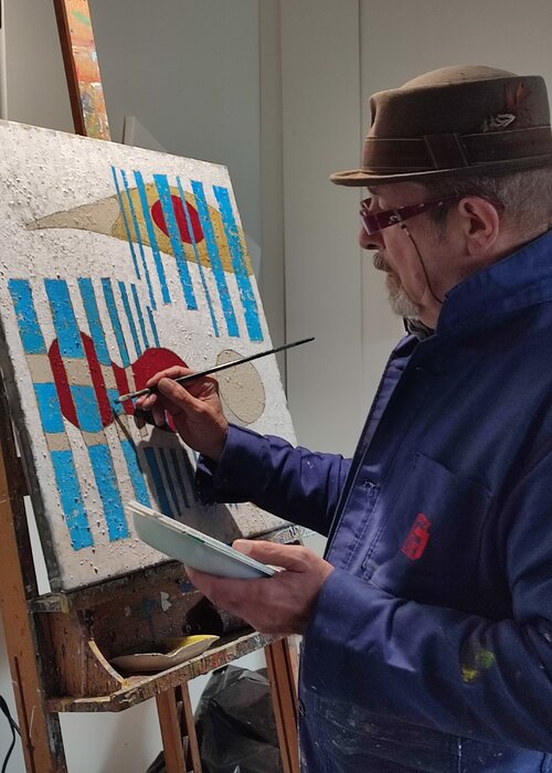 Léon Akwadal op Singulart