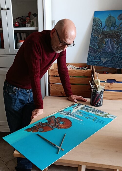 Luca Rossi en Singulart