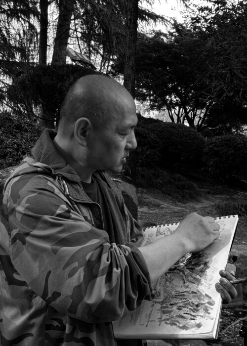 Lei Gu sur Singulart