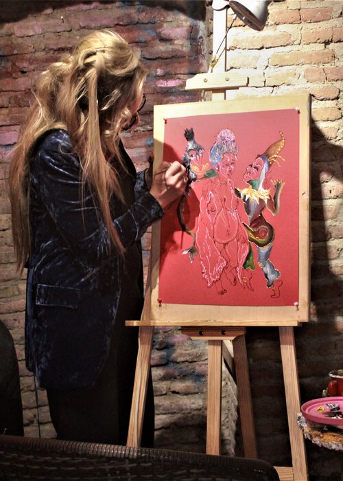 Eka Rukhadze sur Singulart