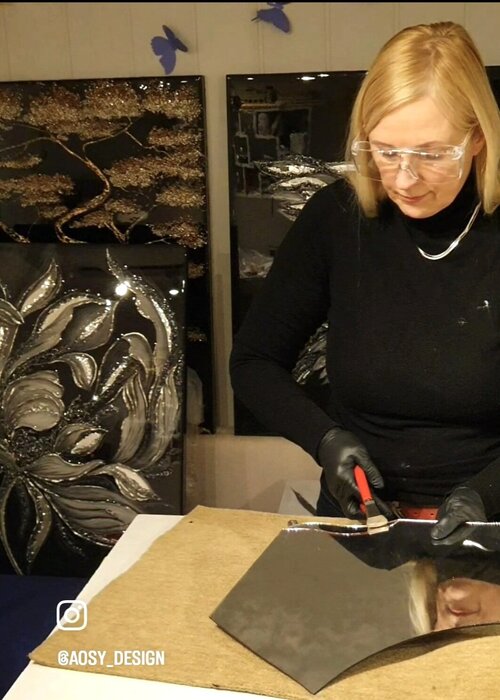 Alena Osygus auf Singulart