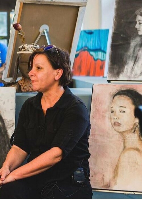 Caroline Bertrand Artiste Peintre contemporain canadienne SINGULART