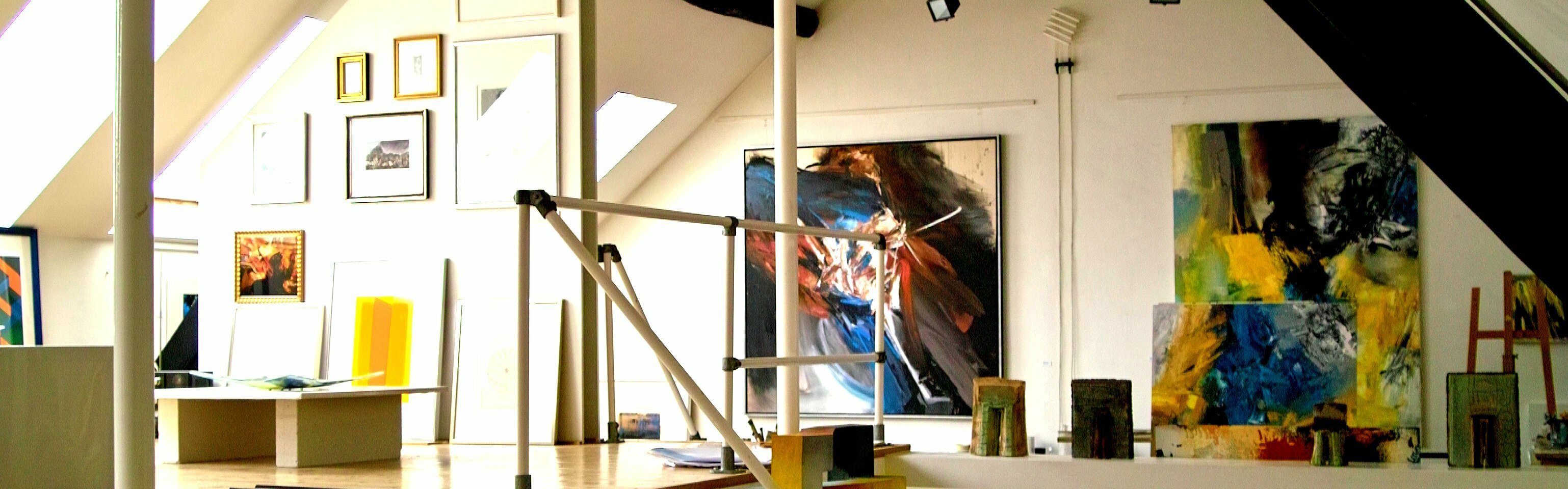Exposición "Kunstwerke sind Kraftwerke" (Adolf Luther) Imágenes de Dieter Crumbiegel - Dieter Crumbiegel