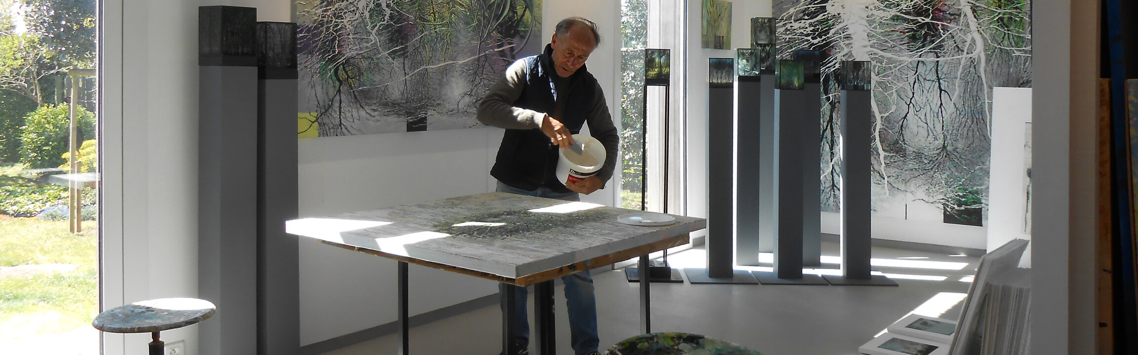 Exposición EN PAYS BLEU, EN PAYS VERT - Philippe Gentils