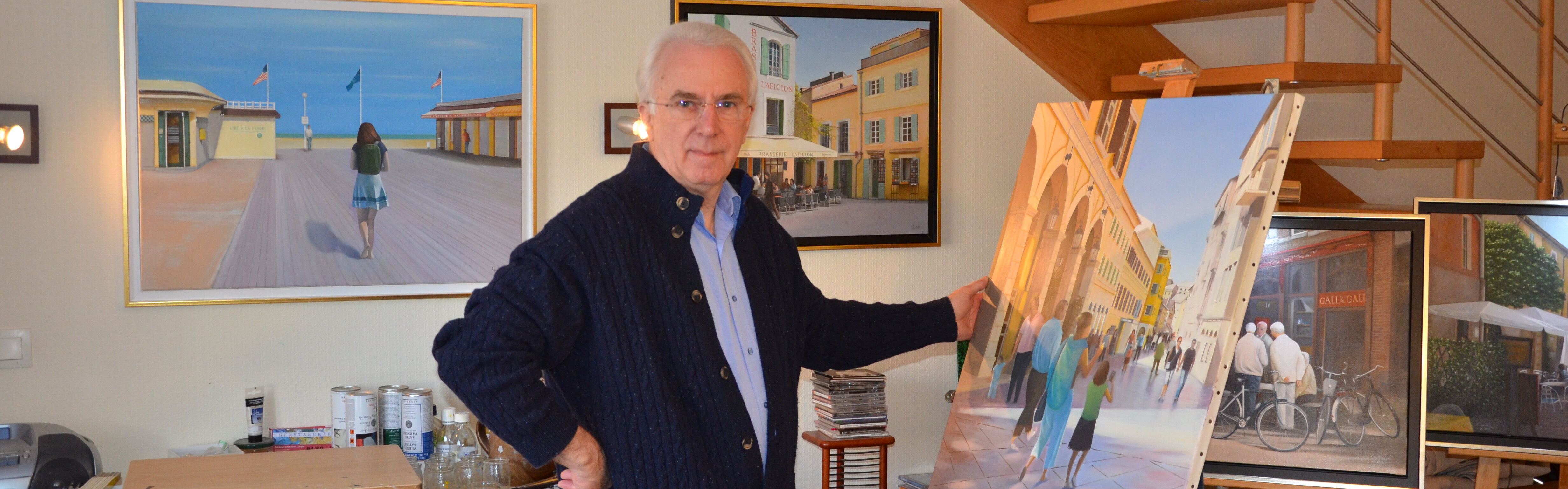 Exposición Pinturas realistas - Charles Unger