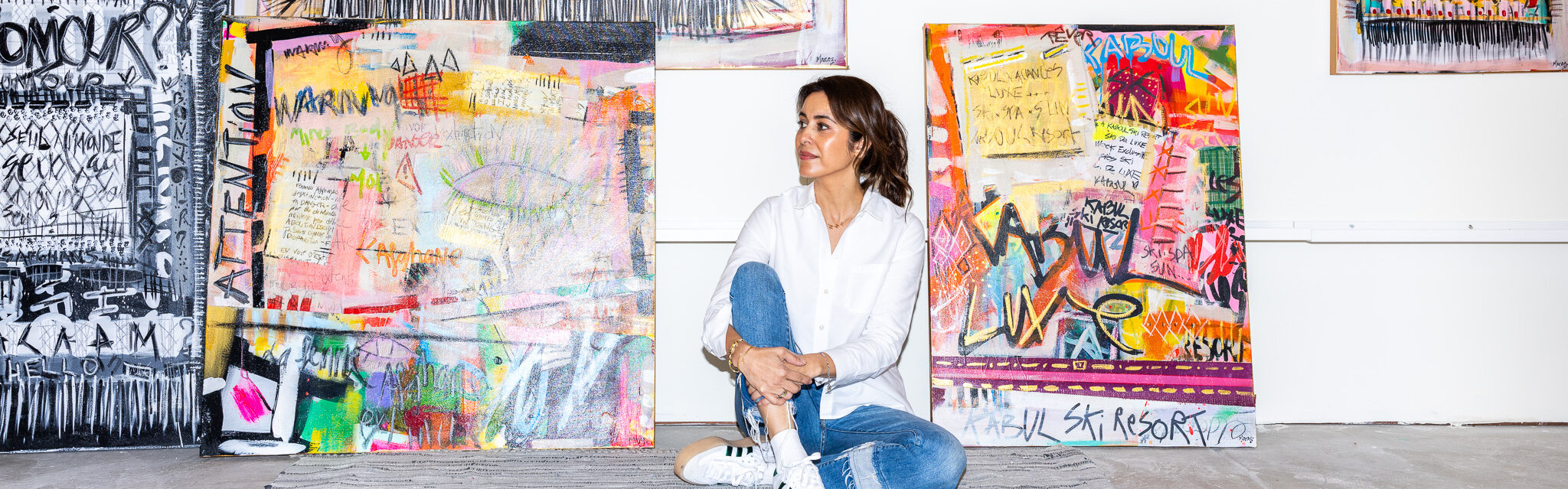 Exposición "Coeur D'Afghane, Amour A La Française" - Manaz Raiszadeh