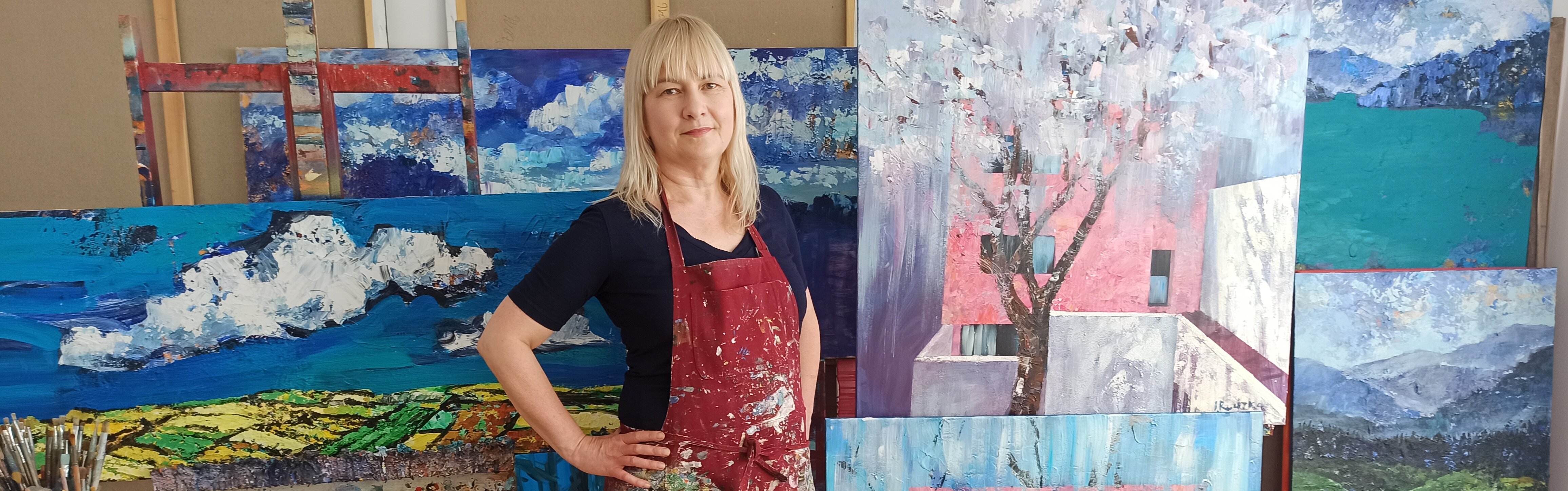 Exposición Líneas del Mundo. Pintura - IZABELA Rudzka