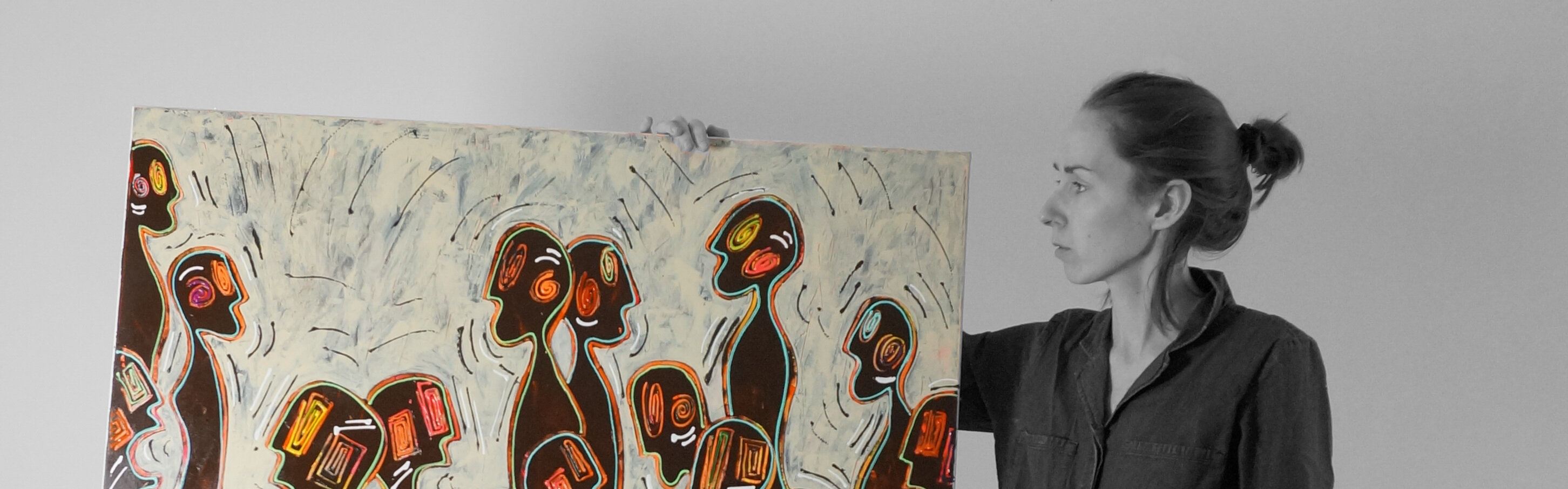 Exposition Vente aux enchères caritative art contemporain - Delphine Dessein