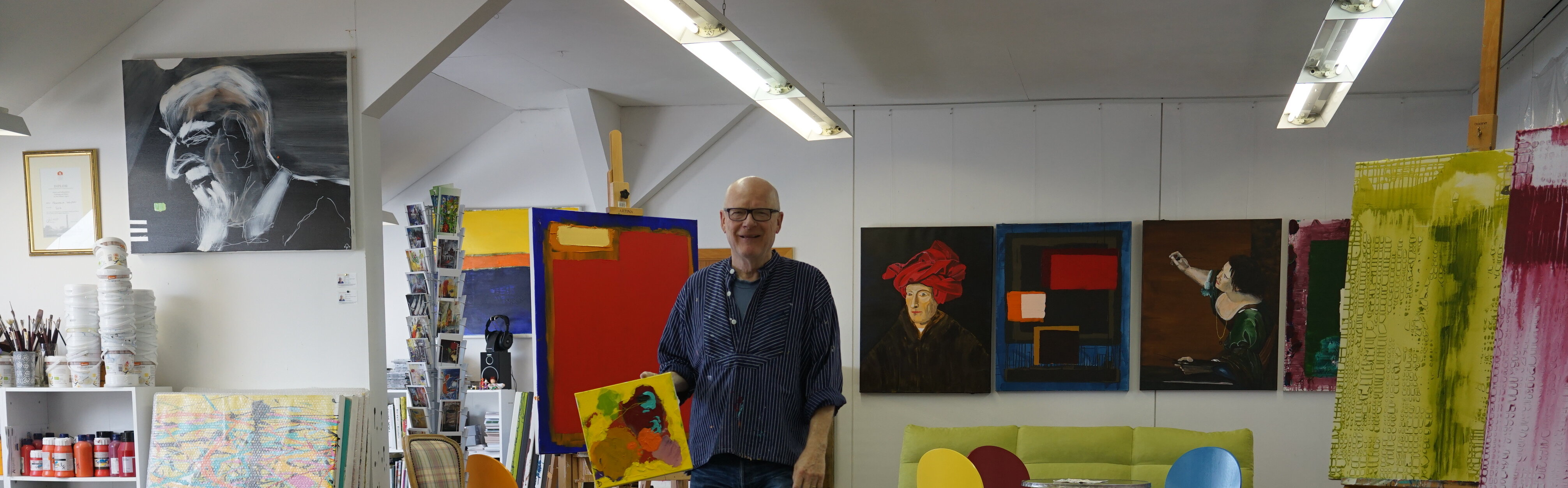 Exposición Konstellation 3 - Friedhelm Wolfrat