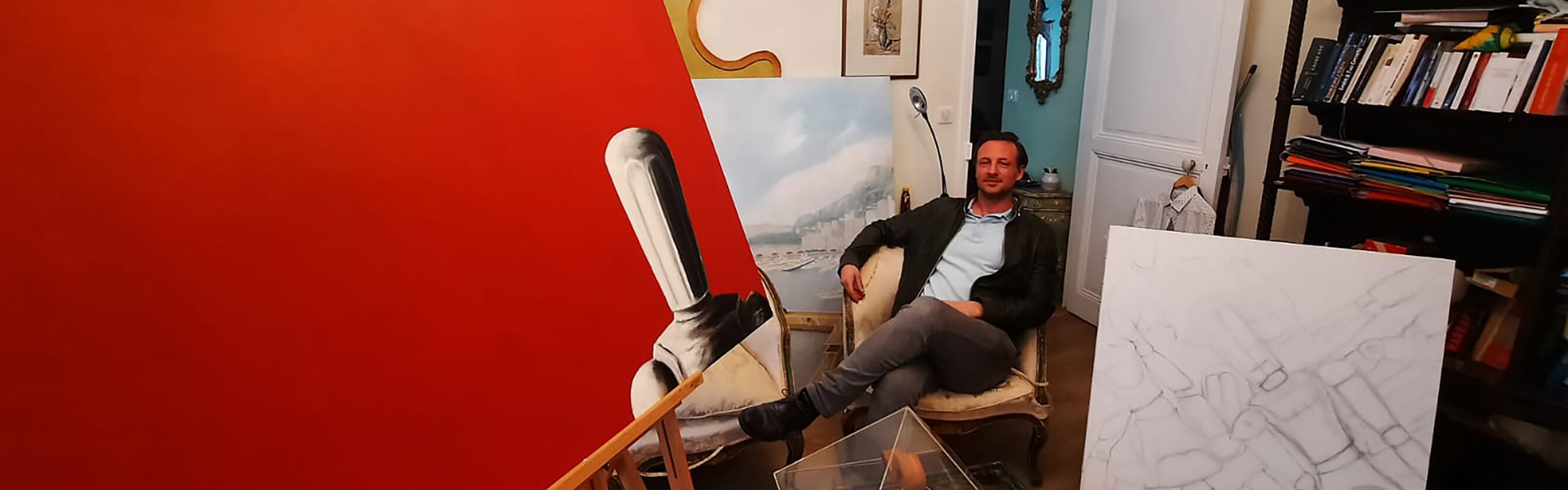 Exposición la condición humana - Homenaje a André Malraux - Paolo Parenti