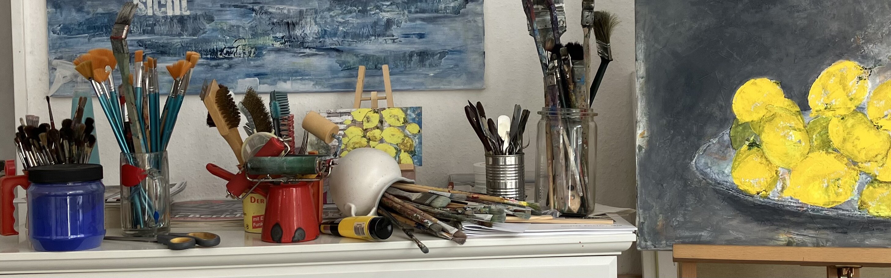 Mostra Ortswechsel BLU - Annette Gesine Rathjen