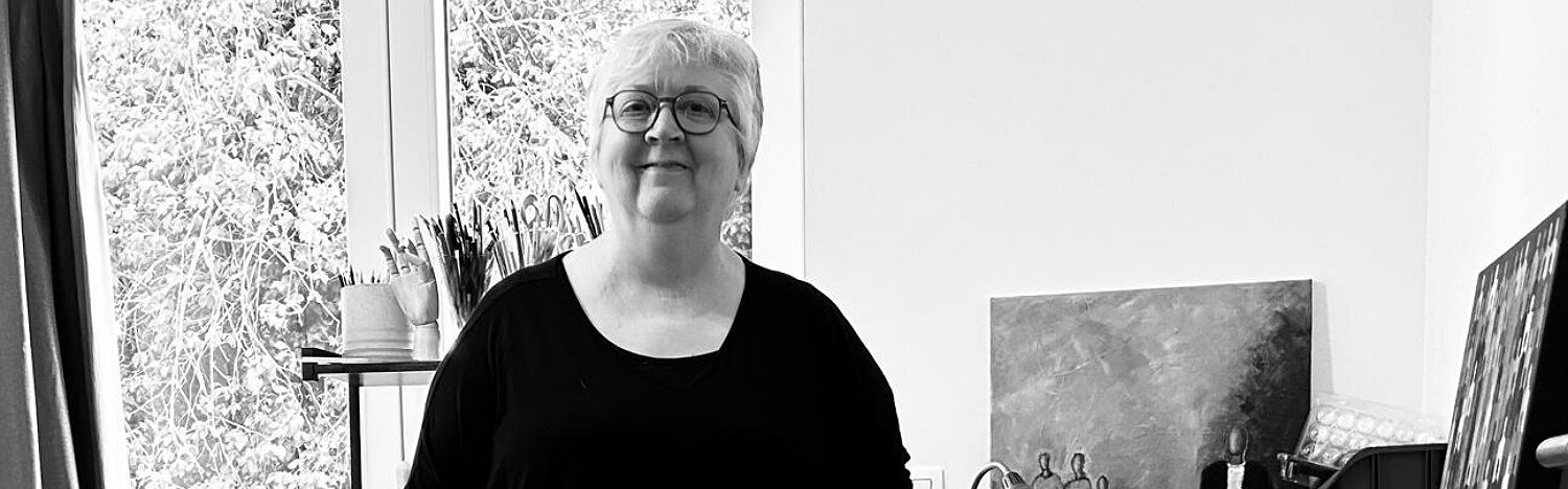 Mostra Galleria ZeroUno di Anna Soricaro a Barletta - Mieke Van Cauter Colori e figure