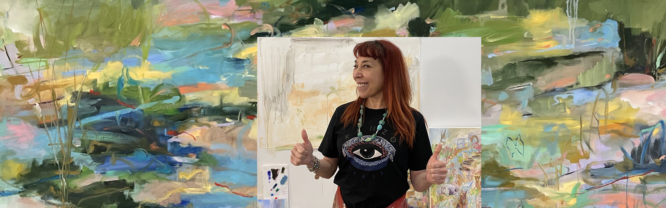 Exposición Paleta del jardinero - Renée Zangara