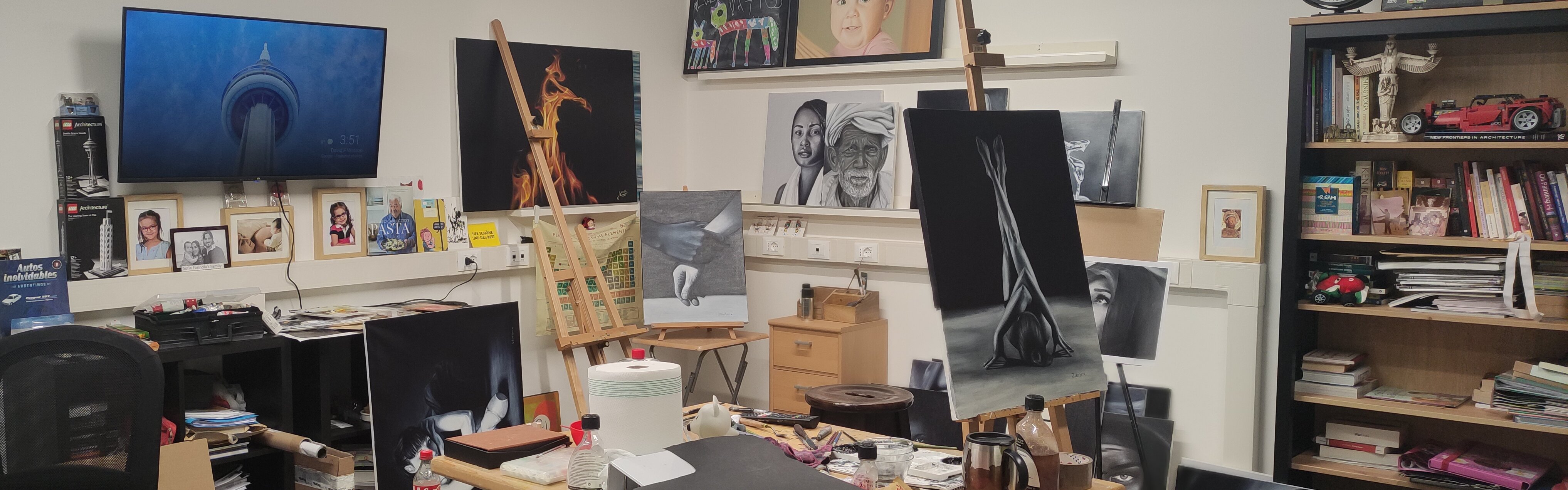 Exposición I contemporanei nel Giubileo degli artistas - Angeles Ollarburo