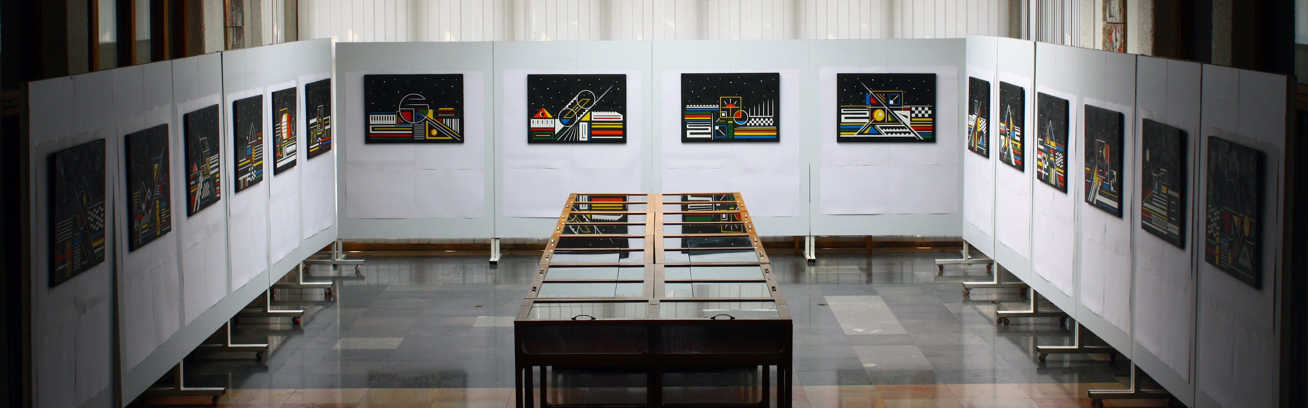 Exposición ARTE GEOMÉTRICO: UNA VIEJA FORMA - NUEVAS PERSPECTIVAS - Hekuran Sokoli