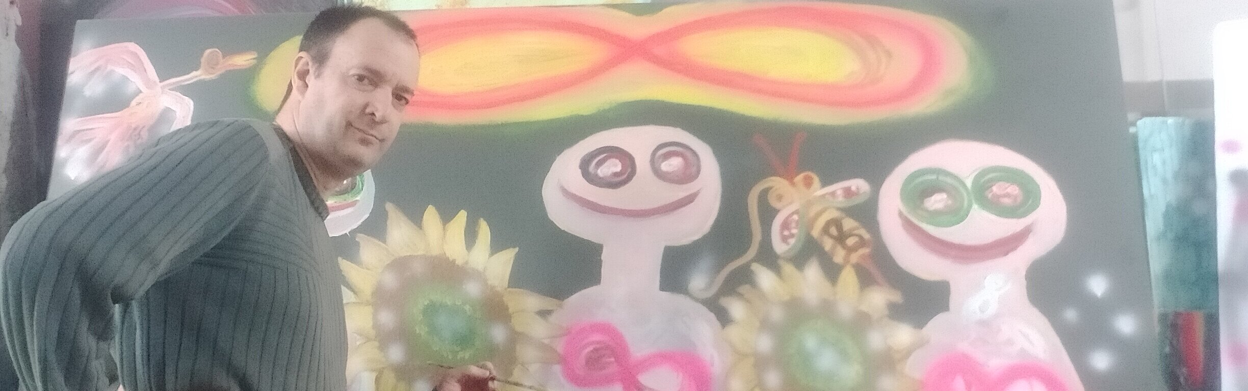 Exposición Feria montmare en artsy - Rosiano, el pintor astral