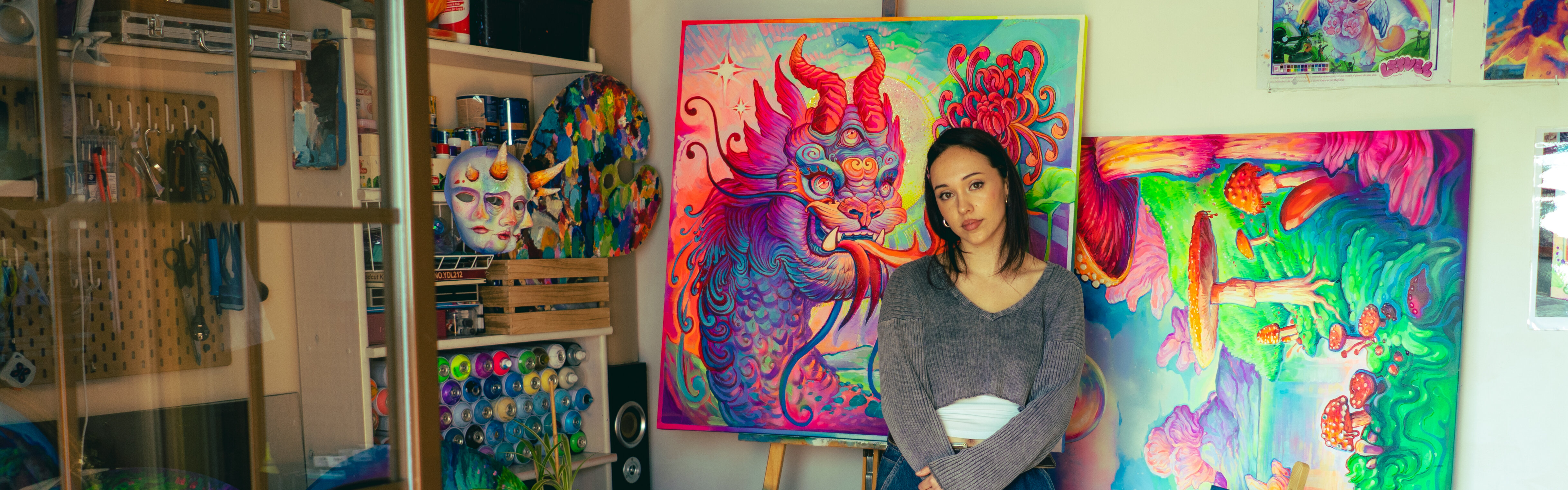 Exposition Violetta 3.0 Augmented Reality Art Expo - LEYVEL