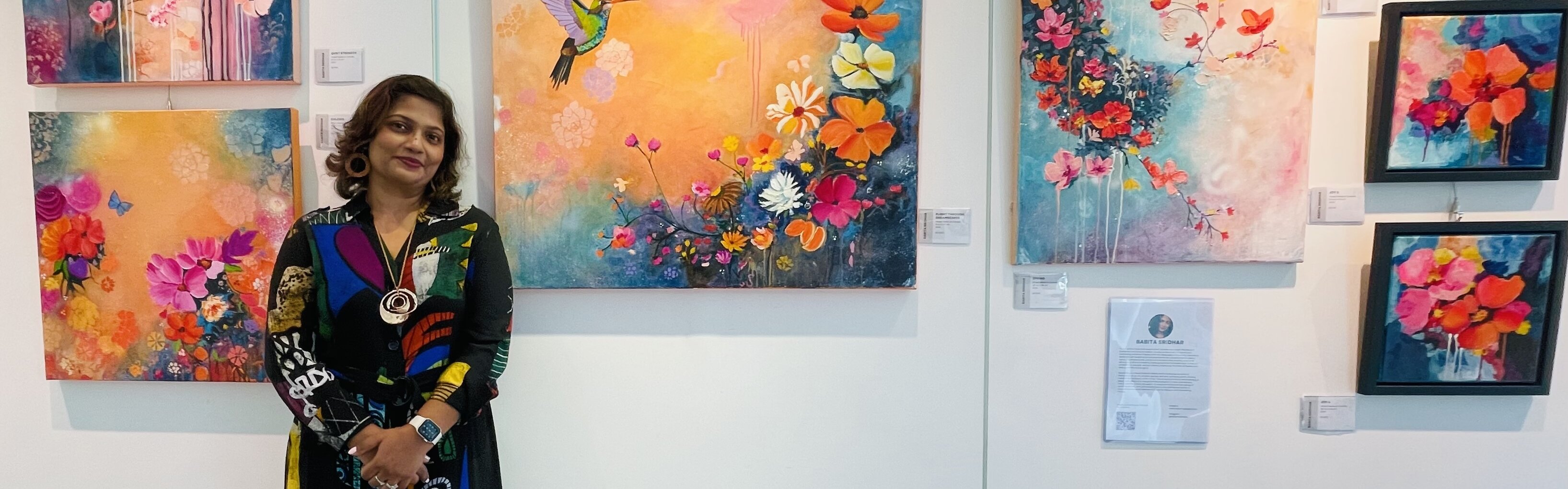 Exposición Raíces y Alas - Babita Sridhar