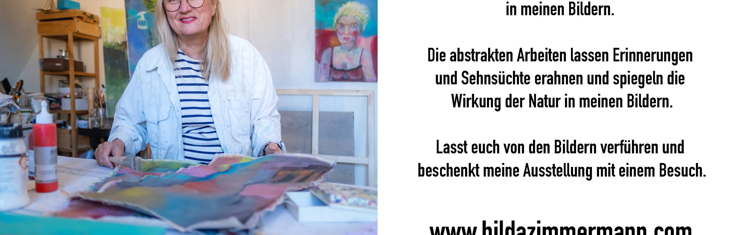 Exposición Kunst verbindet - Hilda Zimmerman