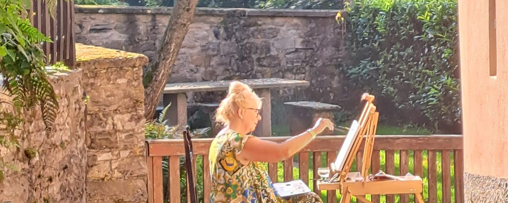 Exposición Semi-Abstrakte Werke von NW Hubbert - Nicole Wiegand Hubbert