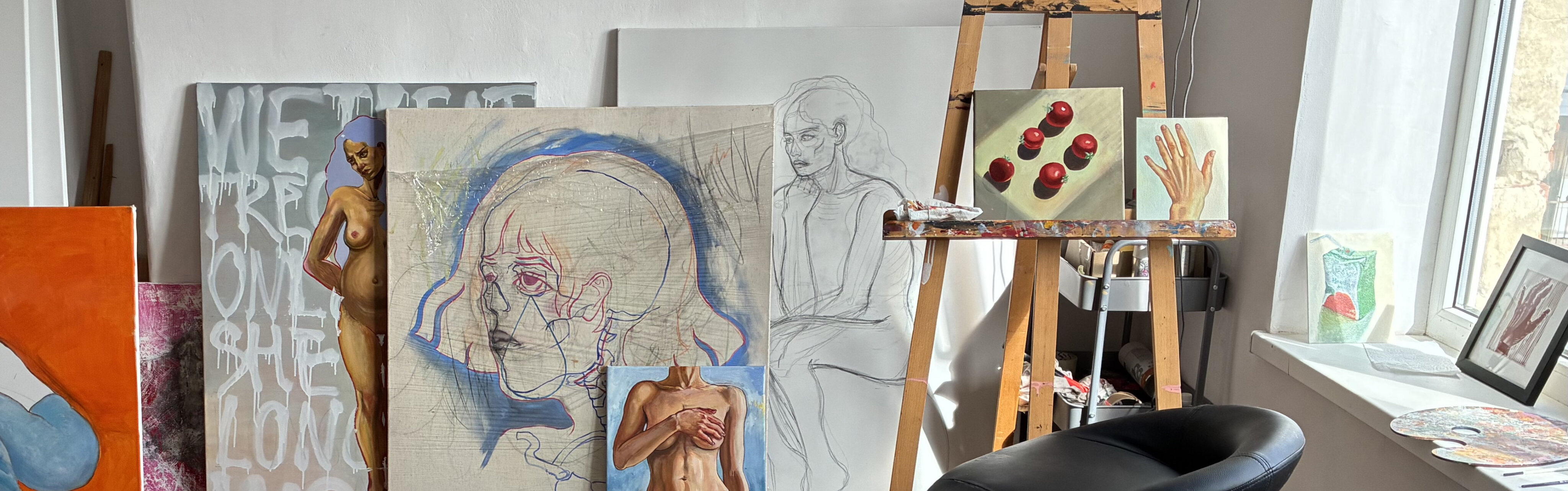 Exposición Bajo la piel de la historia - Alona Parnevich