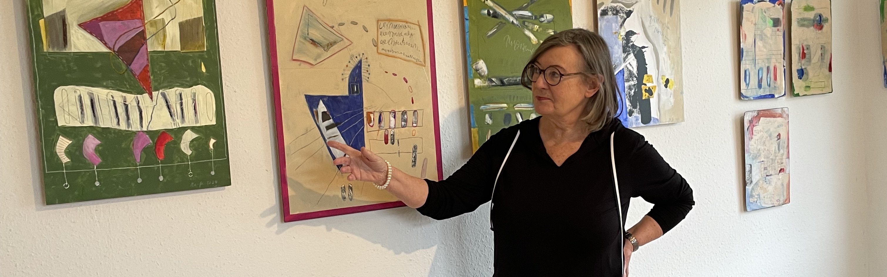 Exposición Pop up Galerie "On Paper" - Evelyn Marschall-Gebhard