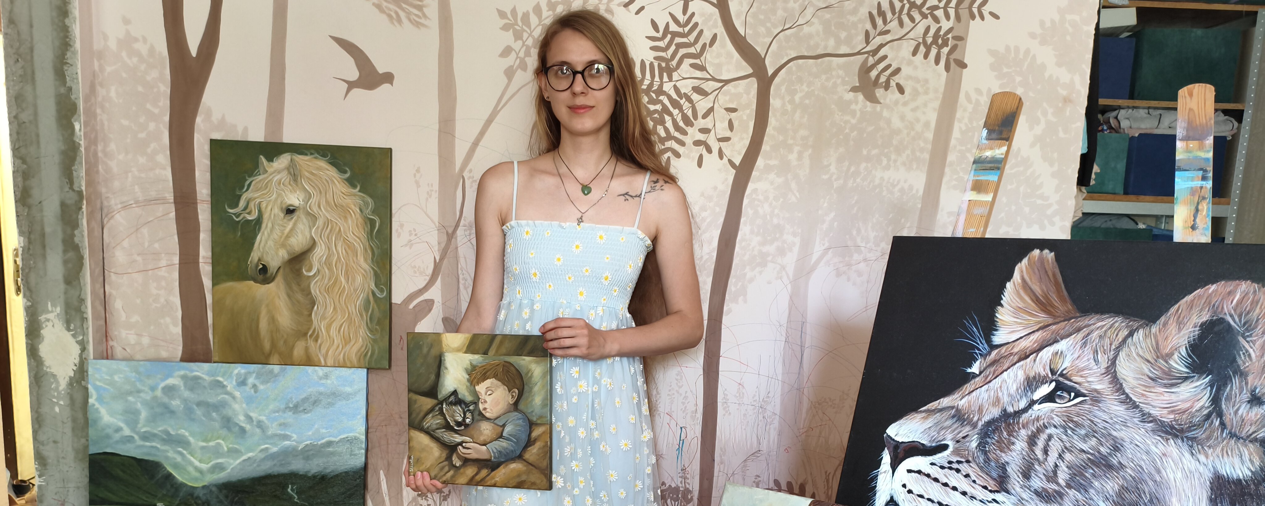 Exposición Otoño murmurante - Anna Shkarban